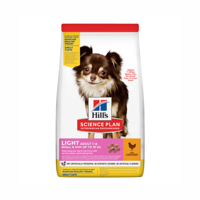 Hill’s Science Plan Small & Mini Light – Chicken