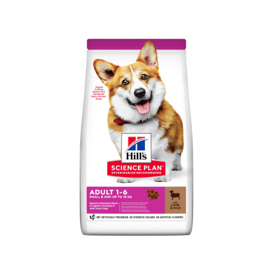 Hill’s Small & Mini Adult Dog – Lamb & Rice