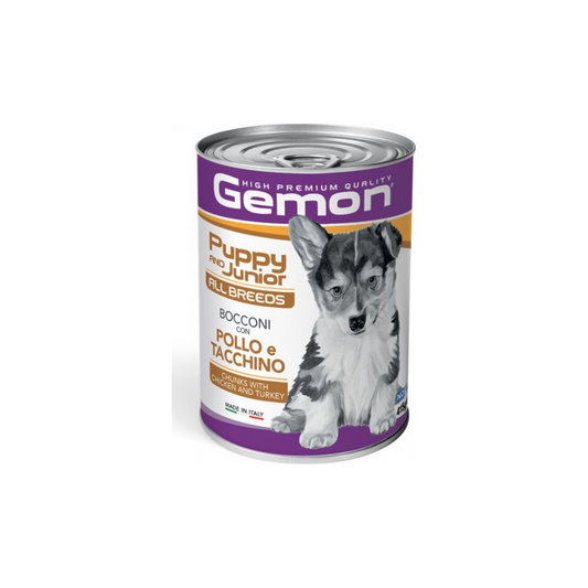 Gemon Puppy & Junior chicken-turkey 415 Gr